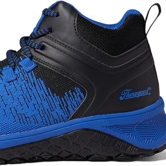 Thorogood NEW Day One Safety Shoes work boots AST Mid Blue/Black Size US 6B - Picture 6 of 6